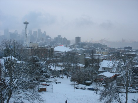 Any beautiful day necessitates a walk to Kerry Park for the view